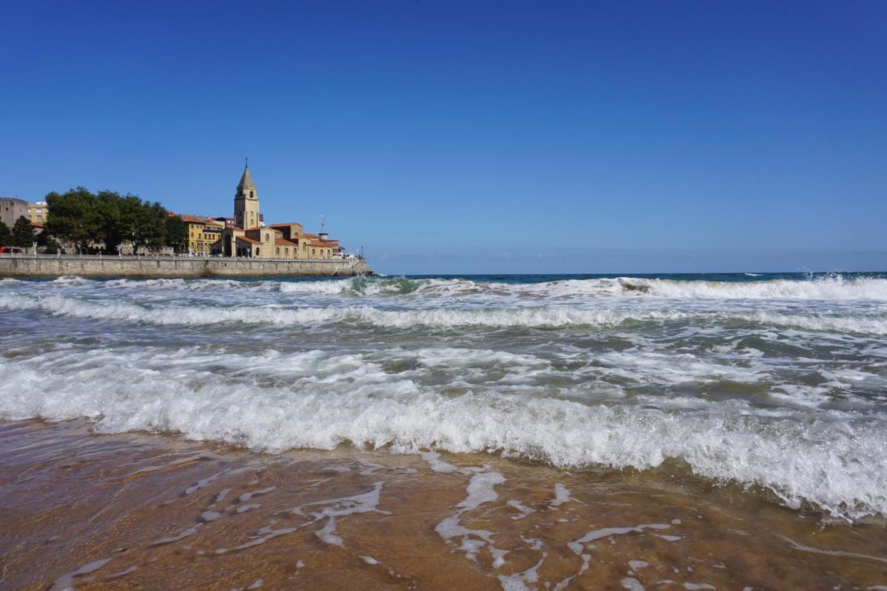 Apartamento Centrico Y Proximo A La Playa Gijón Exterior foto